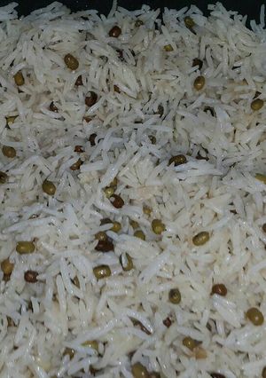 صورة لوصفة تمن ماش بمرق اللحم