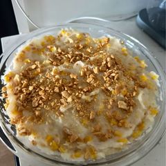 A picture of Maja Blanca.