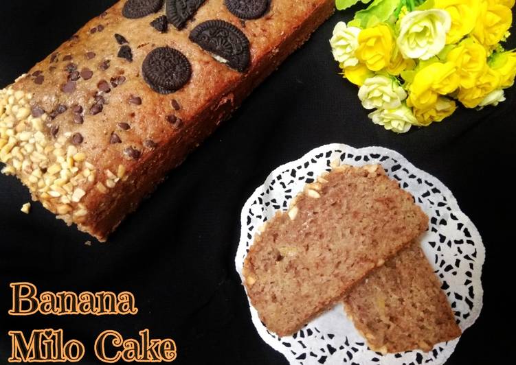 Banana Milo Cake