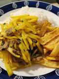 Ollucos con carne