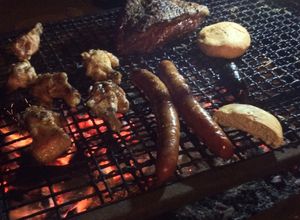 Una foto de Asado de término de vacaciones 😕😣😩😭