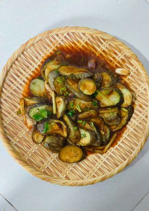 Hình của món Cà tím kho.