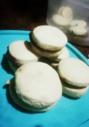 Una foto de Alfajores con maicena