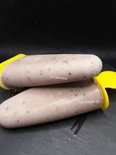 Una foto de Polos de arándanos(helado)