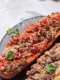Creamy Cheese Garlic Beef Mushroom on Bread