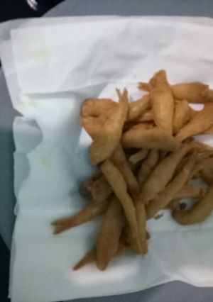 Foto resep Teri krispy sederhana.