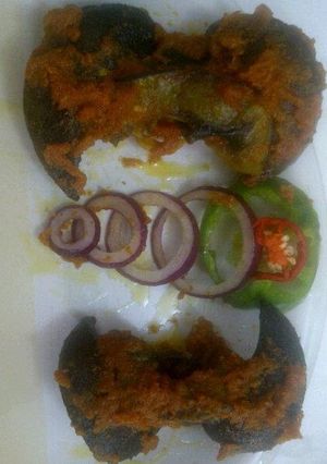A picture of Fried snail.