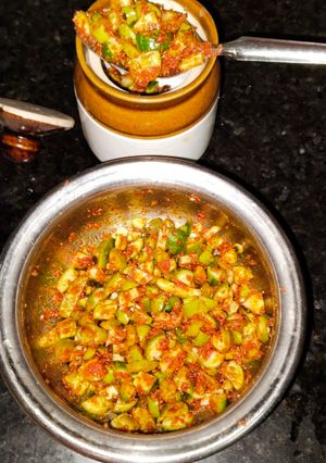 ટીંડોળા નું ઈન્સ્ટન્ટ અથાણું (Tindora Instant Athanu Recipe In Gujarati) રેસીપી મુખ્ય ફોટો