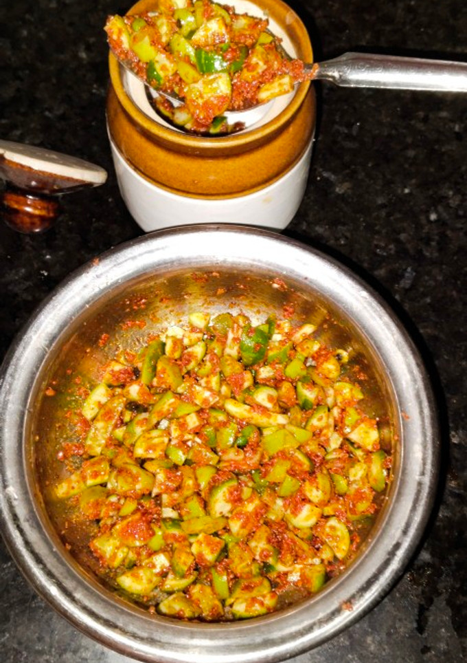 ટીંડોળા નું ઈન્સ્ટન્ટ અથાણું (Tindora Instant Athanu Recipe In Gujarati) રેસીપી મુખ્ય ફોટો