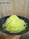 Mie/pasta Pepaya Muda