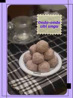 Foto resep Onde-onde ubi ungu