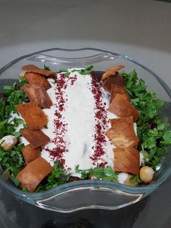 صورة لوصفة فتة باذنجان 🍆🥔