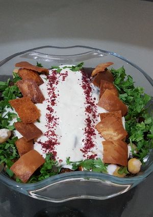 صورة لوصفة فتة باذنجان 🍆🥔