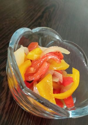 عکسی از دستور ترشی فلفل دلمه به سبک من