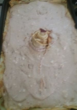 Pudinggal rakott palacsinta recept fotója