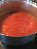 Salsa de tomate casera