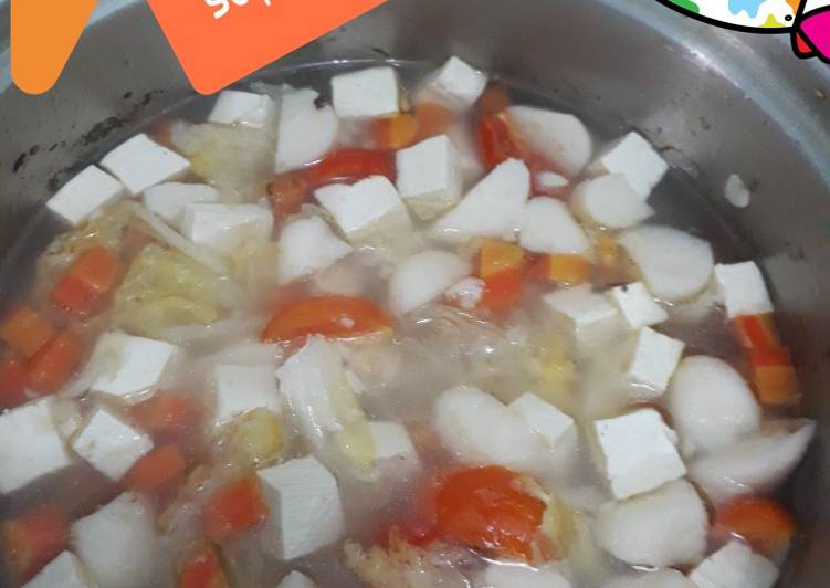 Sop tahu sayur....π₯¦ππ₯