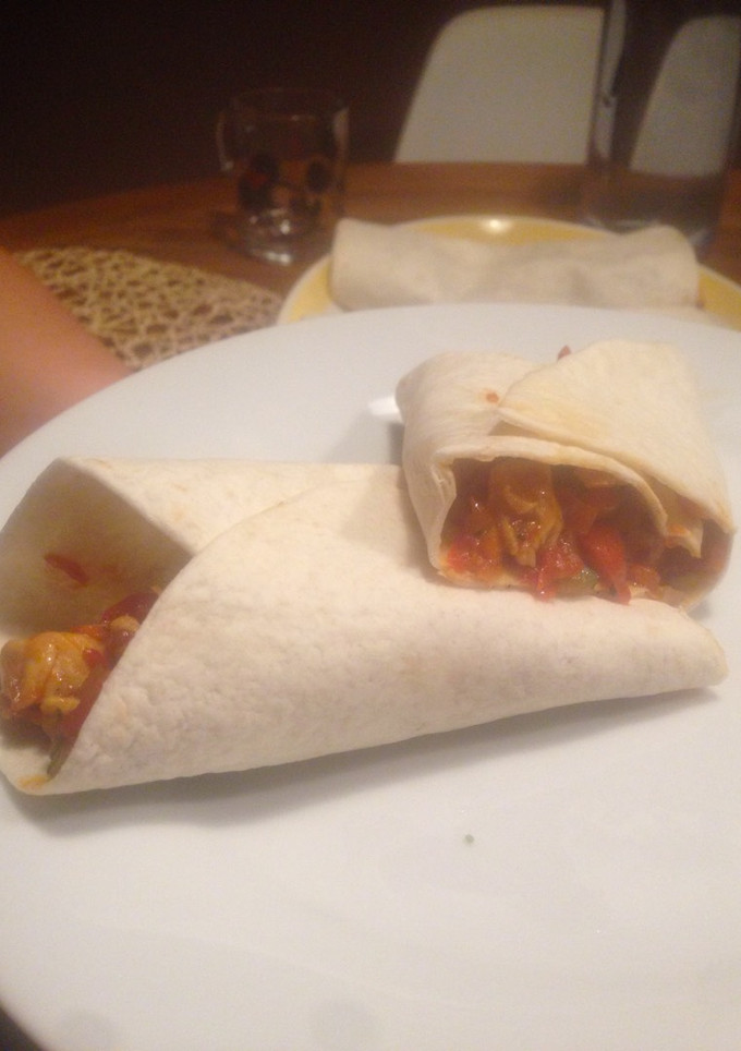 Una foto de Fajitas de pollo