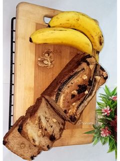 Whole wheat eggless Banana Bread (બનાના બ્રેડ) રેસીપી મુખ્ય ફોટો