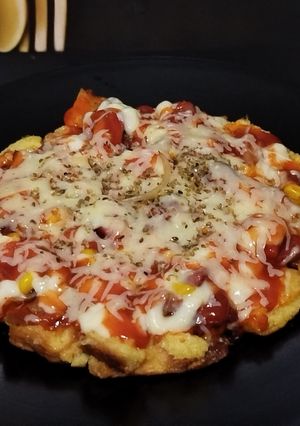 Foto resep Pizza Roti Tawar