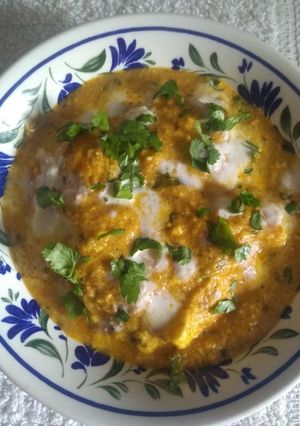 A picture of Shahi paneer.