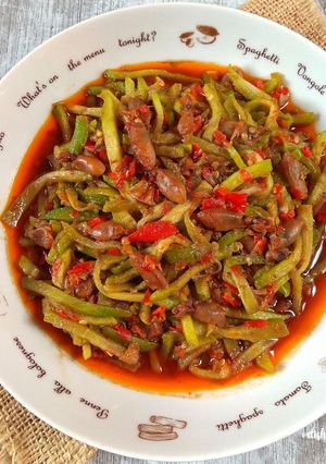 Foto resep Tumis pedas labu siam cumi asin