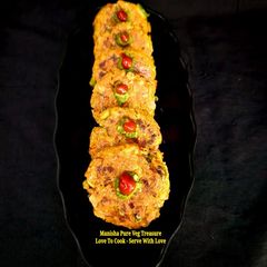 A picture of Mix Vegetable Red Poha Cutlet.