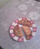 Empanadas, de acelgas, con masa de calabaza