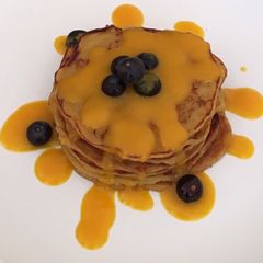 A picture of Mango pancake.