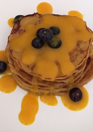 A picture of Mango pancake.