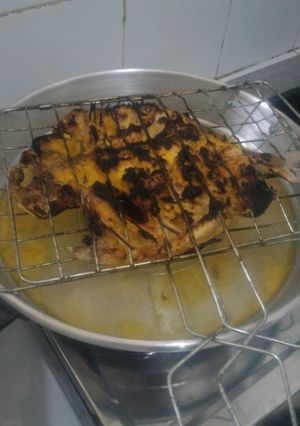 Foto resep Bawal bakar saus padang