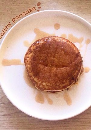 Une photo de Recette pancakes healthy aux fibres et protéines 🥞🍁