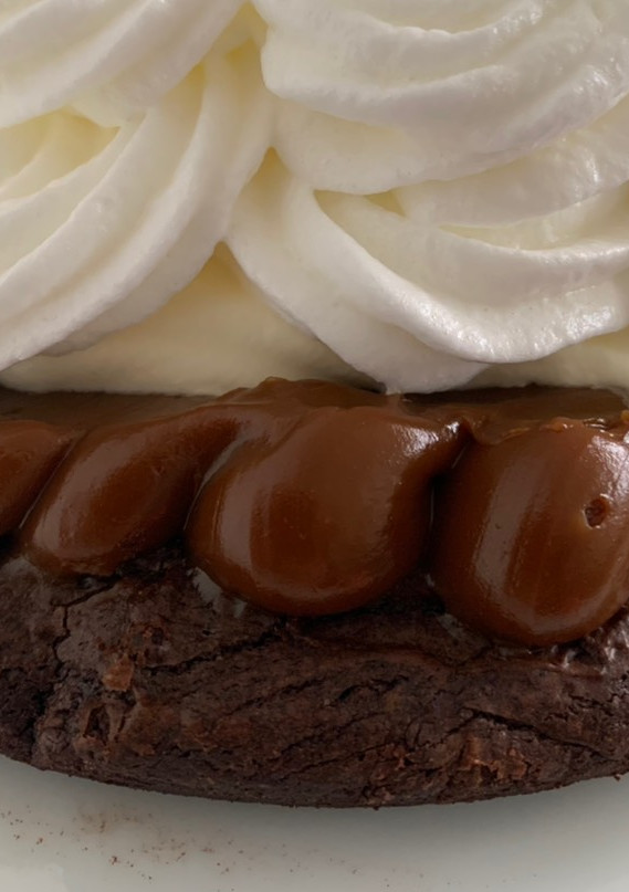 Una foto de Torta brownie
