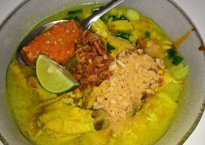 Soto ayam koya versi abang2