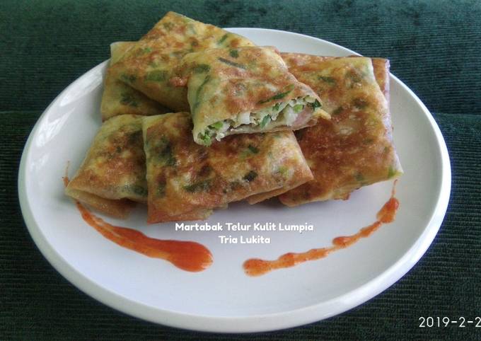 Martabak Telur Kulit Lumpia