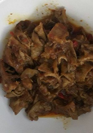 Foto resep Babat Tumis Pedas