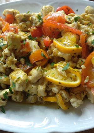 Foto principal de Salteado de pollo a la naranja