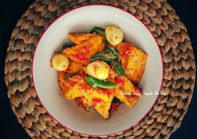 Resep Balado Tahu Bandung yang Lezat Sekali