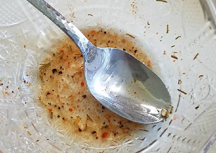 Rosemary Garlic Vingerette Rosemary Garlic Vingerette