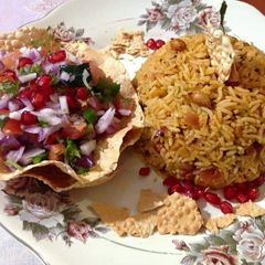 A picture of Tamarind rice.