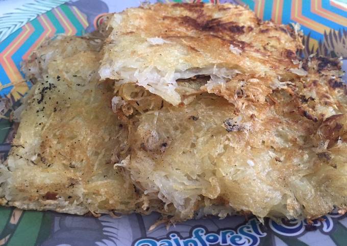 Papa hash brown Receta de Hernan Diego Martin- Cookpad