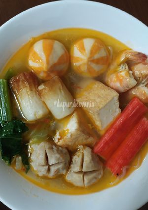Foto resep Tomyam atau shabu shabu seafood