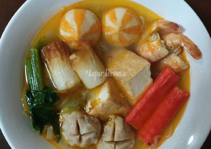 Tomyam atau shabu shabu seafood