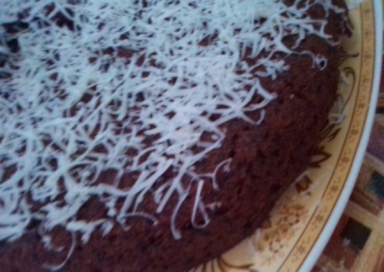 Brownis oreo panggang eggless