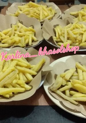 Foto resep Kentang Goreng Renyah Ala KFC Anti Gagal ala mom khas