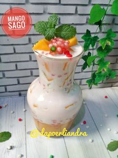 Foto resep Mango Sago dessert