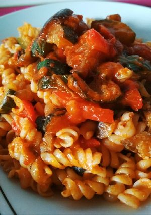Foto principal de Pasta con pisto