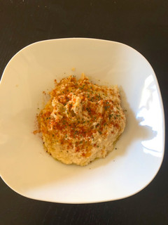 Una foto de Hummus rico rico !!!😋