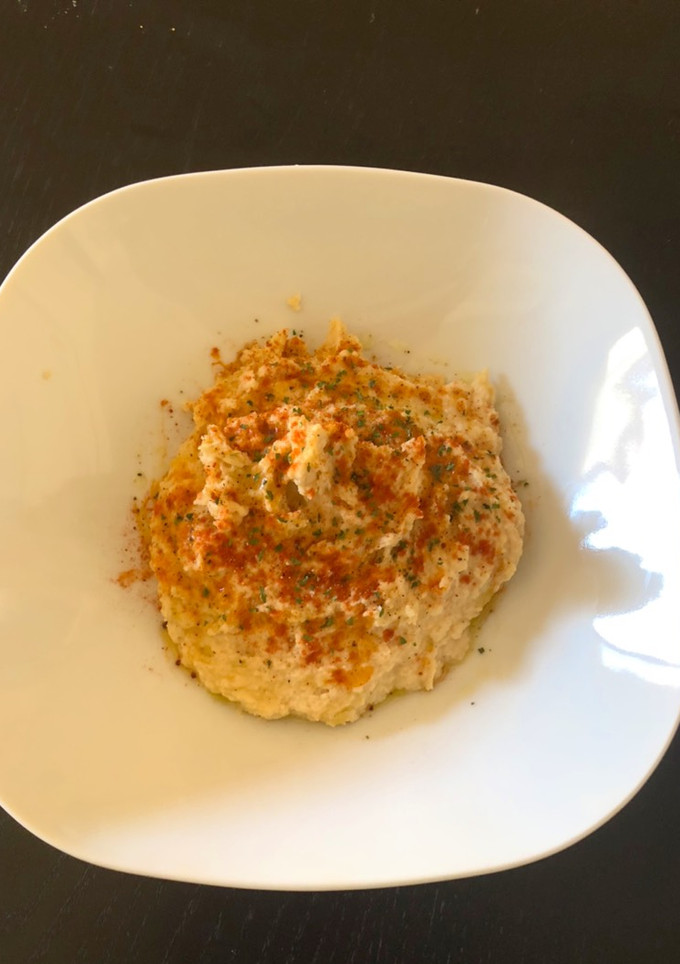 Una foto de Hummus rico rico !!!😋