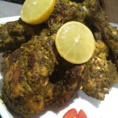 A picture of Sumptuous Hariyali Kabab for an elaborate dinner :).